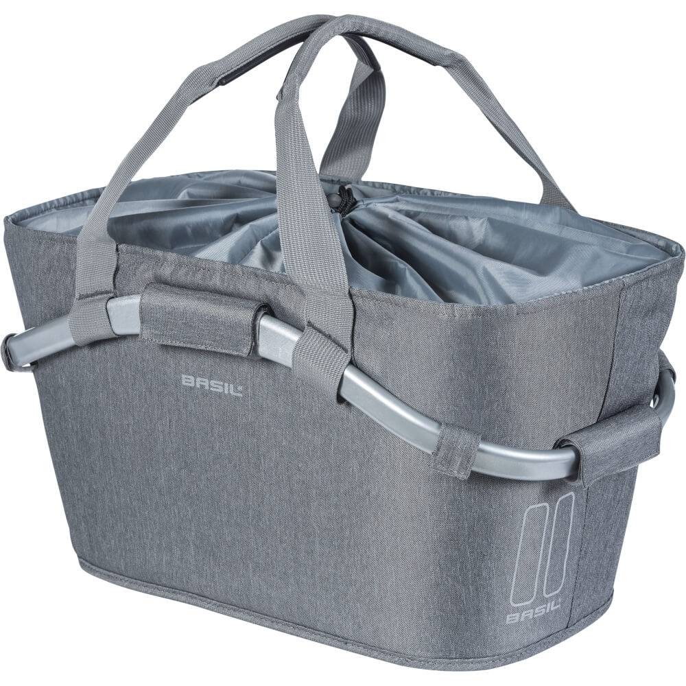 Basil designmand Carry All achter 22 liter grijs