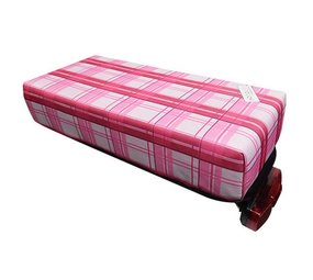 Hooodie Fietskussen BIG Pink Plaid 2 Hooodie Fietskussen BIG Pink Plaid 2
