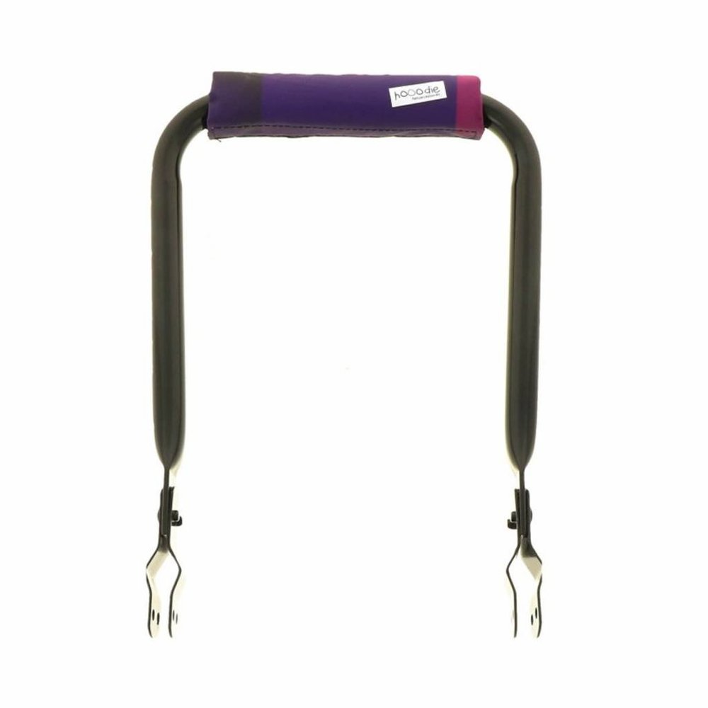 Hooodie Rugsteun Rugleuning zwart met Blocks rugkussentje Hooodie Rugsteun Rugleuning zwart met Blocks rugkussentje