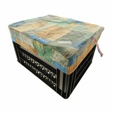 Hooodie Fietskrat Hoes Medium Driftwood Hooodie Fietskrat Hoes Medium Driftwood