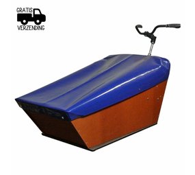 Clarijs Dekzeil Bakfiets Lang Blauw Clarijs Dekzeil Bakfiets Lang Blauw