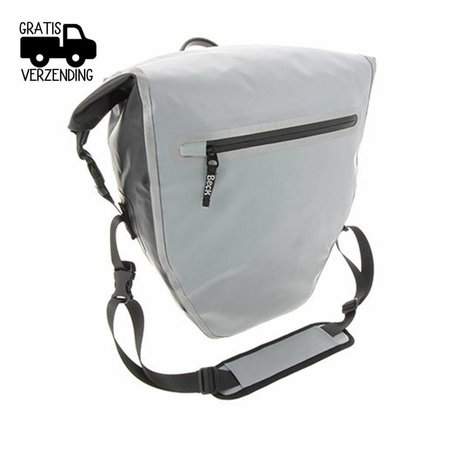 Beck Dr.Y Sportieve Enkele Fietstas Large 2.0 zilver