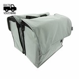 Beck fietstas Simple Silver Canvas Beck fietstas Simple Silver Canvas