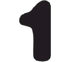 Thule Yepp abc cijfer 1 Thule Yepp abc cijfer 1