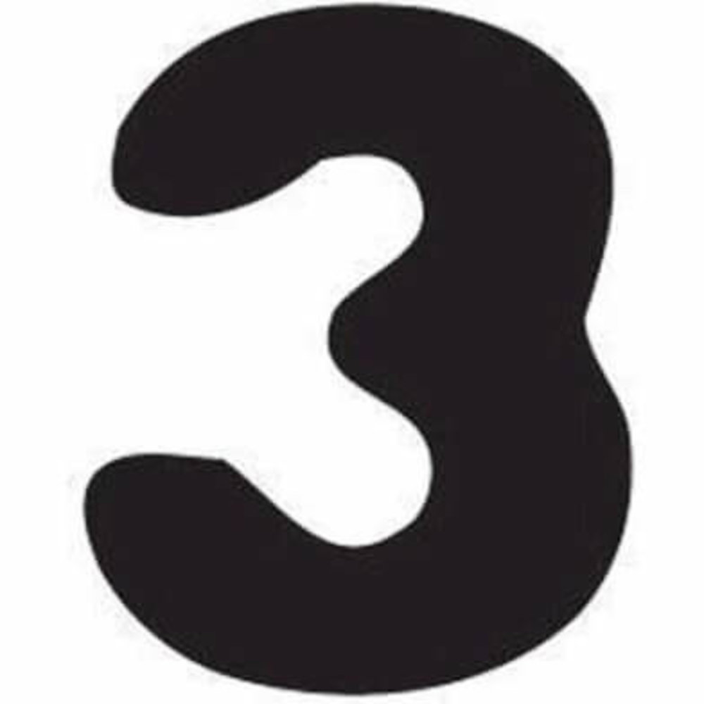 Thule Yepp abc cijfer 3