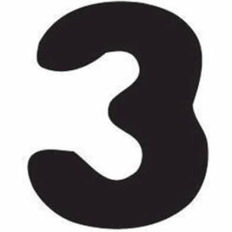 Thule Yepp abc cijfer 3