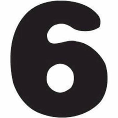 Thule Yepp abc cijfer 6 Thule Yepp abc cijfer 6