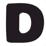 Thule Yepp abc letter D Thule Yepp abc letter D