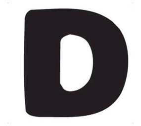 Thule Yepp abc letter D Thule Yepp abc letter D