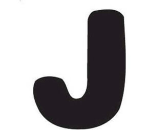Thule Yepp abc letter J Thule Yepp abc letter J