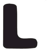 Thule Yepp abc letter L Thule Yepp abc letter L