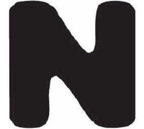 Thule Yepp abc letter N Thule Yepp abc letter N