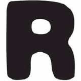 Thule Yepp abc letter R Thule Yepp abc letter R