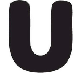 Thule Yepp abc letter U Thule Yepp abc letter U