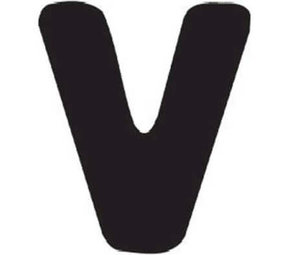 Thule Yepp abc letter V Thule Yepp abc letter V