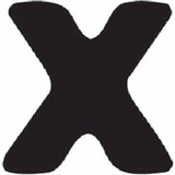 Thule Yepp abc letter X Thule Yepp abc letter X