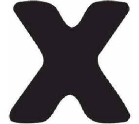 Thule Yepp abc letter X Thule Yepp abc letter X