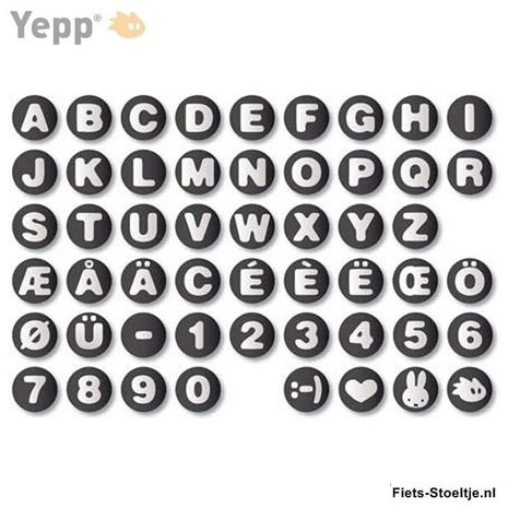 Thule Yepp abc cijfer 9 Thule Yepp abc cijfer 9
