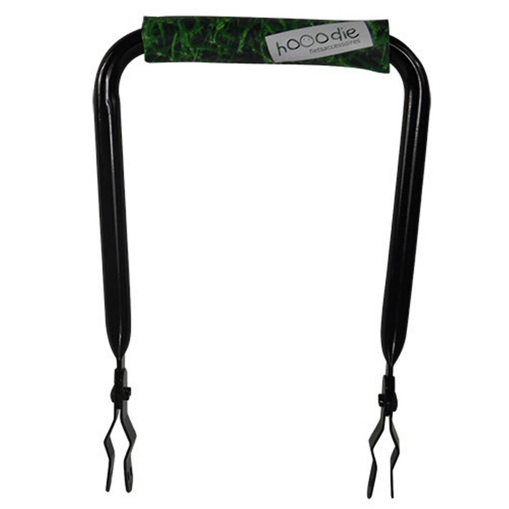 Hooodie Rugsteun Rugleuning  zwart met Grass rugkussentje Hooodie Rugsteun Rugleuning  zwart met Grass rugkussentje