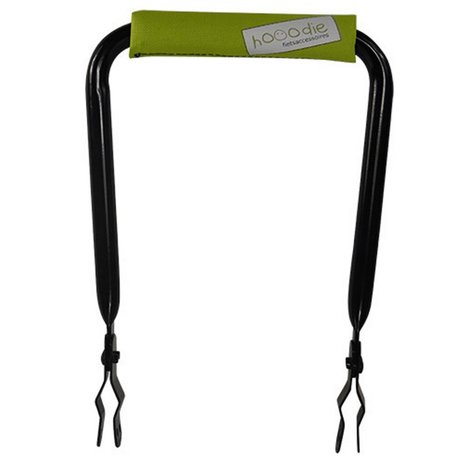 Hooodie Rugsteun Rugleuning zwart met Lime Solid rugkussentje Hooodie Rugsteun Rugleuning zwart met Lime Solid rugkussentje