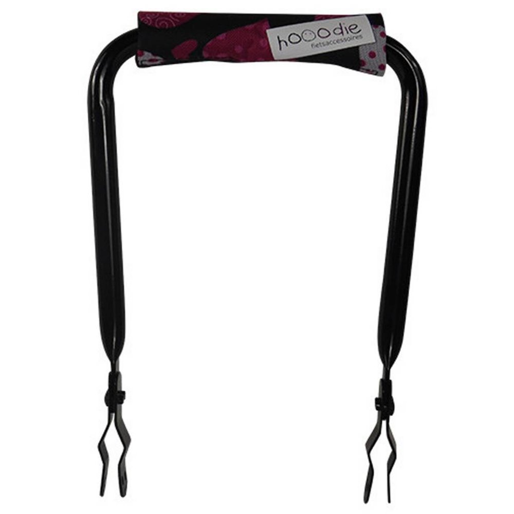 Hooodie Rugsteun Rugleuning zwart met Love 5 rugkussentje Hooodie Rugsteun Rugleuning zwart met Love 5 rugkussentje