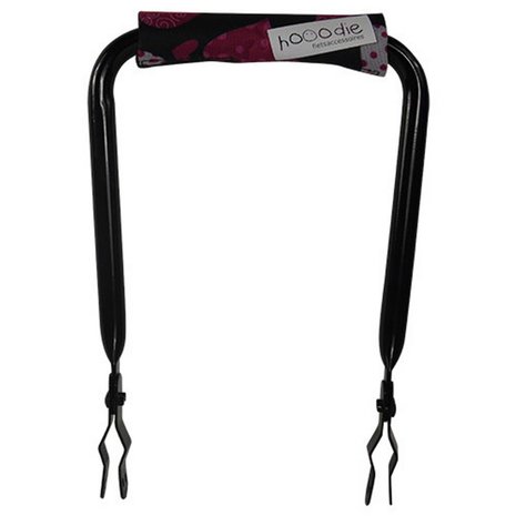 Hooodie Rugsteun Rugleuning zwart met Love 5 rugkussentje Hooodie Rugsteun Rugleuning zwart met Love 5 rugkussentje