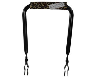 Hooodie Rugsteun zwart met Panthar rugkussentje - Fiets-stoeltje.nl