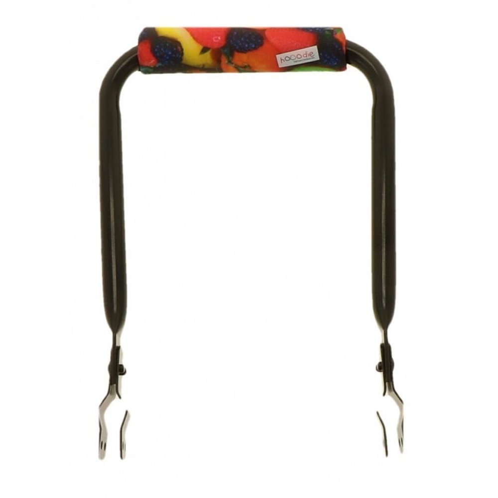 Hooodie Rugsteun Rugleuning zwart met Fruit rugkussentje Hooodie Rugsteun Rugleuning zwart met Fruit rugkussentje