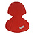 Kussentje/Inlay Mini Bright Red Solid