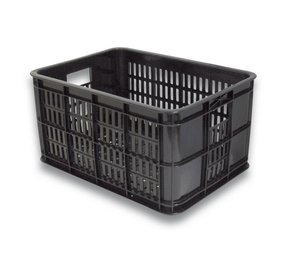 Basil Kunststof Fietskrat Smal Zwart Basil Kunststof Fietskrat Smal Zwart