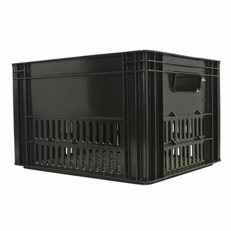 Kerri Kunststof Fietskrat Zwart Kerri Kunststof Fietskrat Zwart