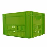 Kerri Kunststof Fietskrat Limegroen