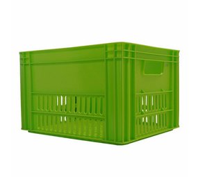 Kerri Kunststof Fietskrat Limegroen