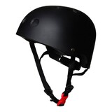 Kiddimoto Kinderhelm Matte Black Small