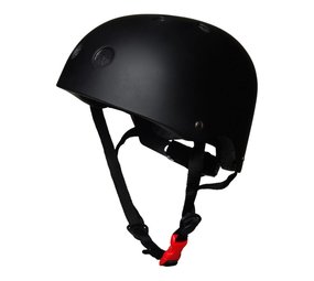 Kiddimoto Kinderhelm Matte Black Small