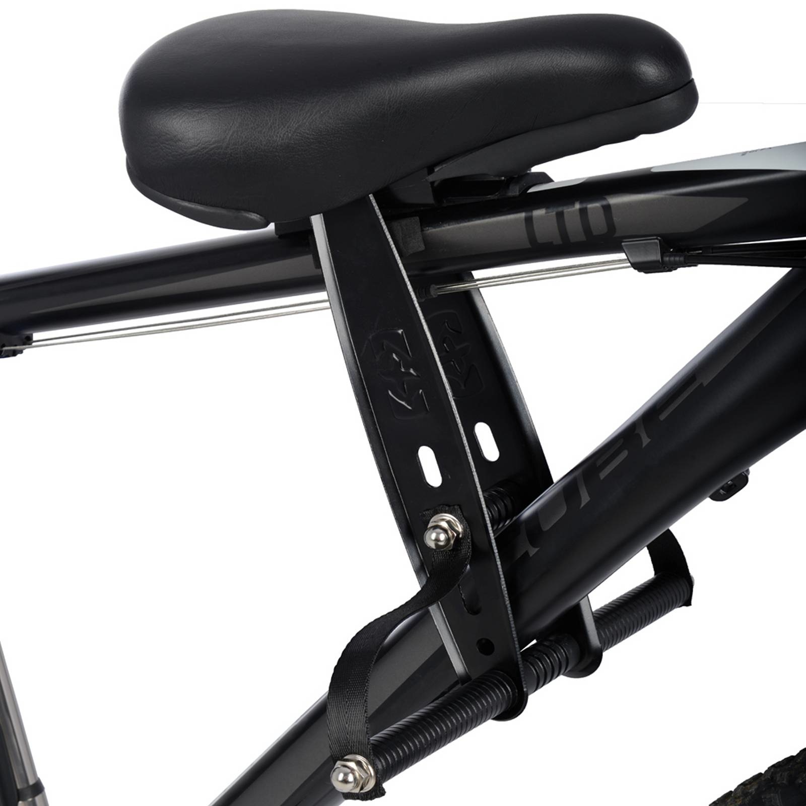 Spanning werper Portiek Oxford Little Explorer Zadel op Stang voor Herenfiets - Fiets-stoeltje.nl