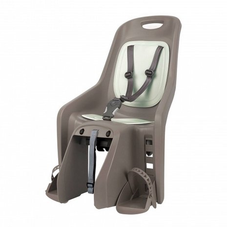 Polisport Maxi Bubbly Plus Drager Bevestiging Bruin/Groen Achterstoeltje Polisport Maxi Bubbly Plus Drager Bevestiging Bruin/Groen Achterstoeltje