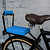 Bagagedragerkussen Fietskussen lucht Blauw
