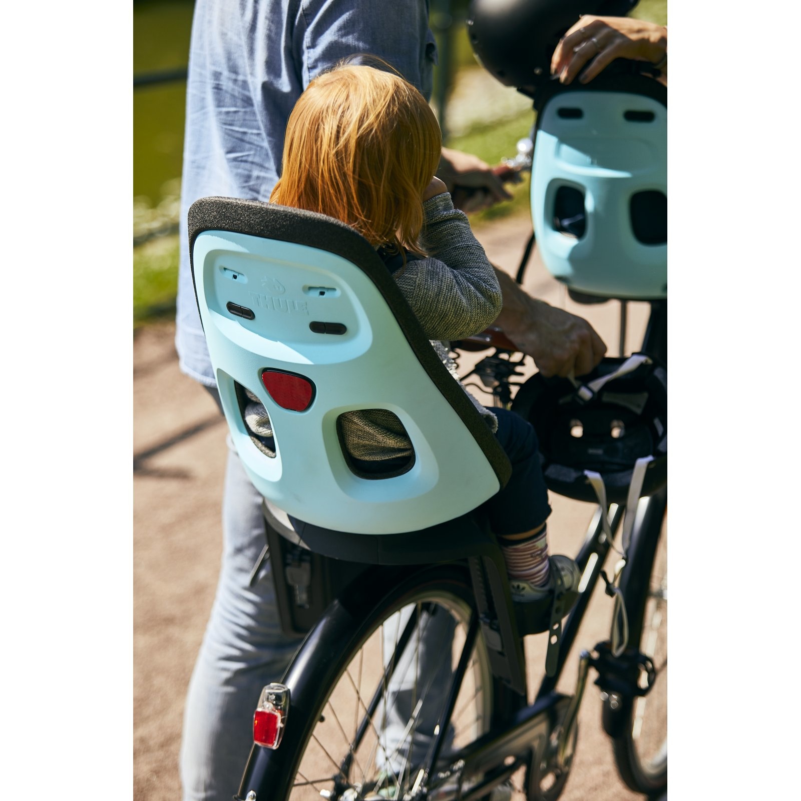 Thule Yepp Nexxt Maxi Achterstoeltje Mint - Fiets-stoeltje.nl