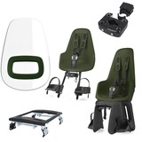 Bobike One Olive Green pakket Fietsstoeltjes Bobike One Olive Green pakket Fietsstoeltjes