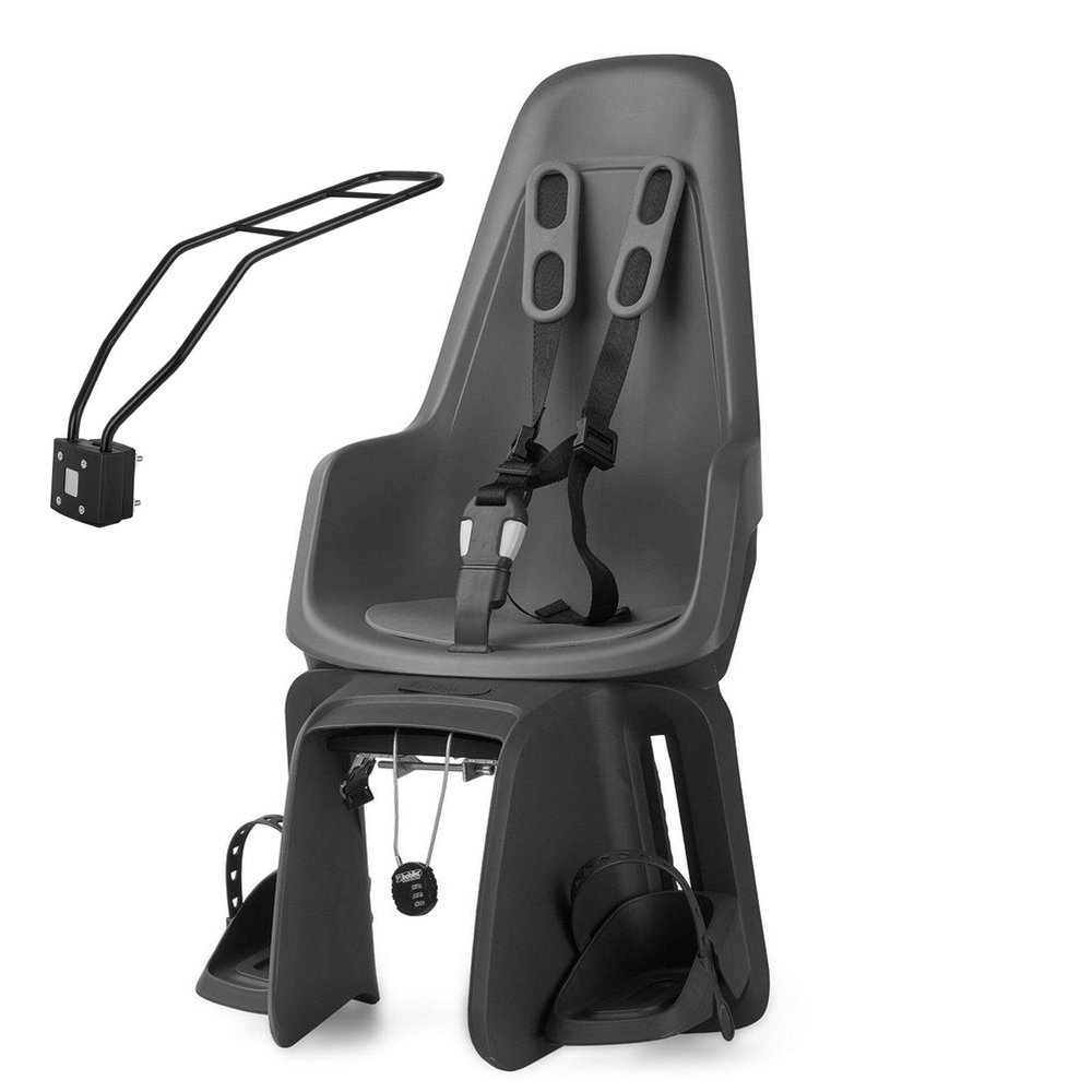 Bobike Maxi One Urban Grey frame bev Achterstoeltje
