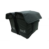 Beck Dubbele Fietstas Canvas Small Grijs