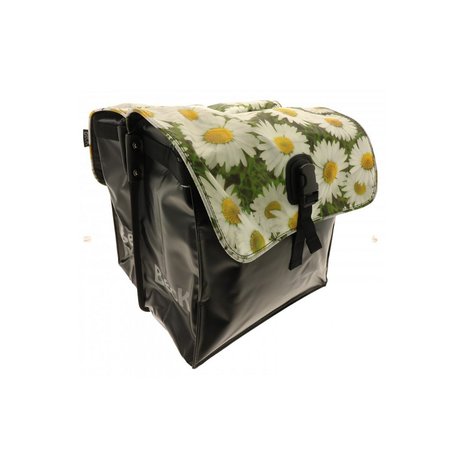 Beck Dubbele Fietstas Small Daisy's