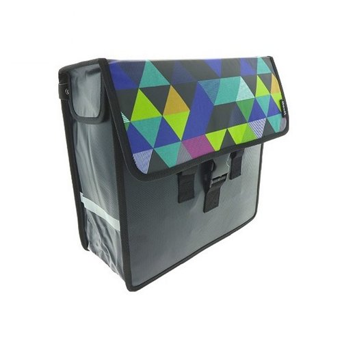 Beck Enkele Shopper Fietstas Colored Triangles Beck Enkele Shopper Fietstas Colored Triangles