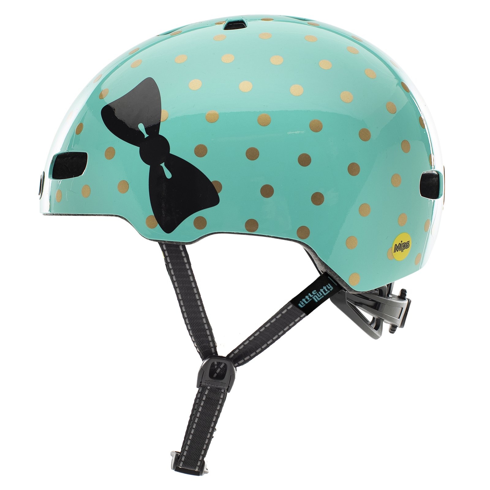 Little Nutty Kinderhelm / Fietshelm Sock Hop Gloss MIPS XS