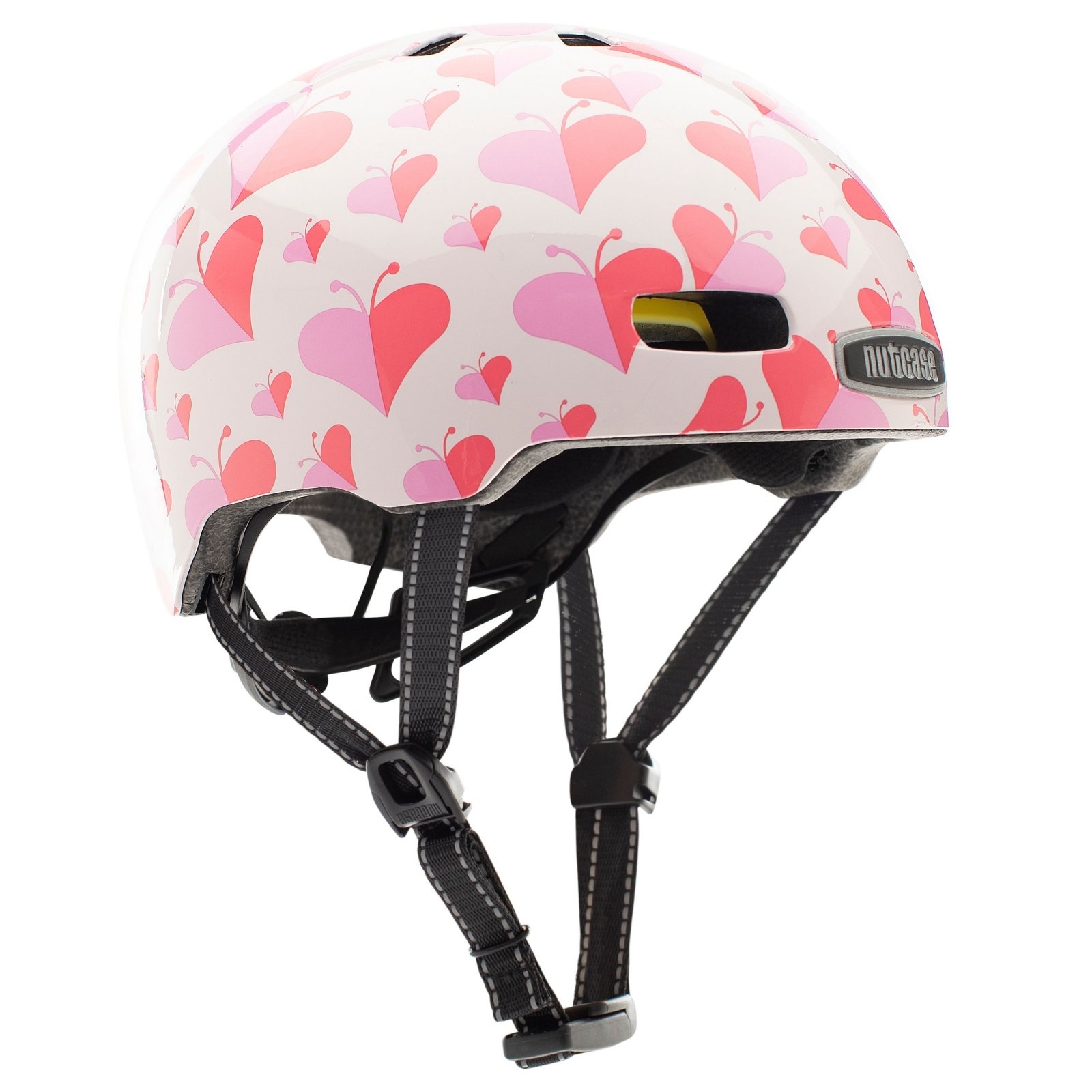 Little Nutty Kinderhelm-Fietshelm Love Bug Gloss MIPS XS