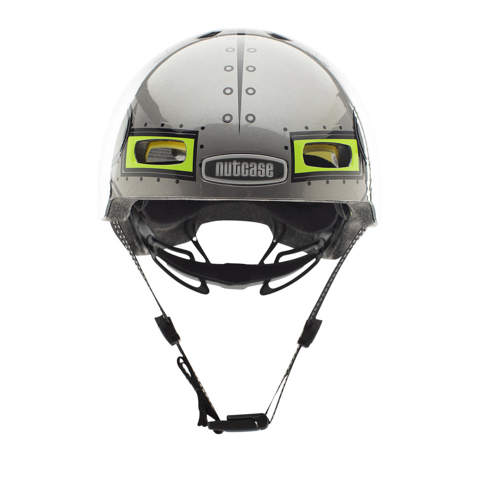 Nutcase Little Nutty Kinderhelm / Fietshelm Robo Boy  Gloss  MIPS XS Nutcase Little Nutty Kinderhelm / Fietshelm Robo Boy  Gloss  MIPS XS