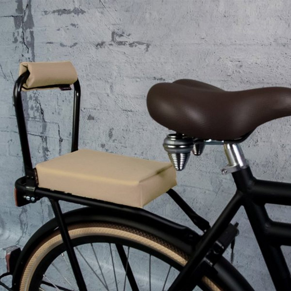 Ohmiomine Bagagedragerkussen Fietskussen Beter Beige Ohmiomine Bagagedragerkussen Fietskussen Beter Beige