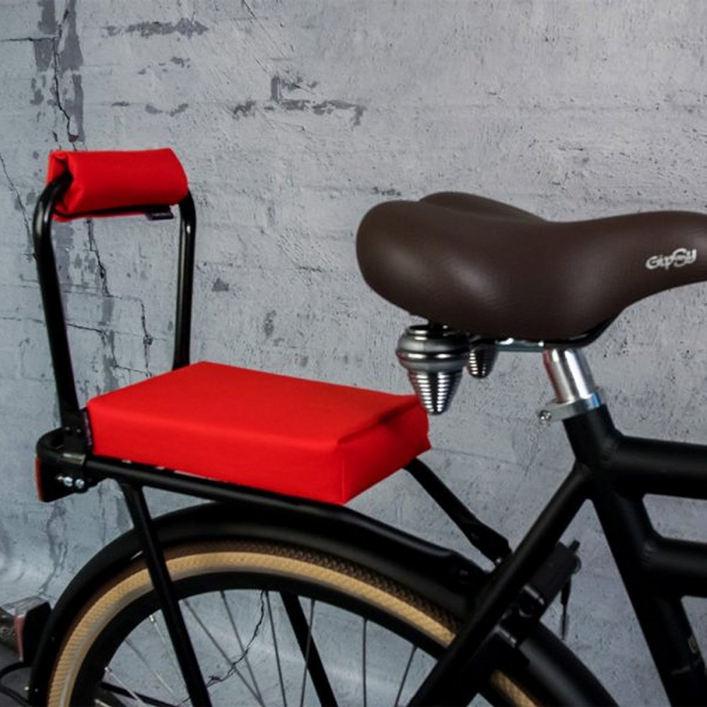 Ohmiomine Bagagedragerkussen Fietskussen Race Rood Ohmiomine Bagagedragerkussen Fietskussen Race Rood