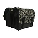 Beck Dubbele Fietstas Classic Decoration Black/White Beck Dubbele Fietstas Classic Decoration Black/White